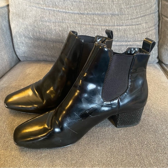 Ankle Boots with Sparkly Heel size 9 - Picture 2 of 4